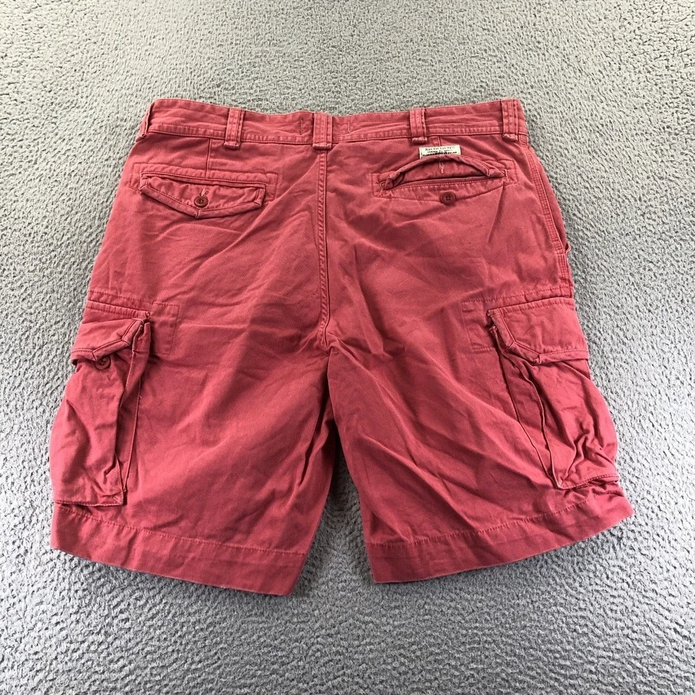 Polo tgRalph Lauren Shorts Mens 40T Pink Cargo Utility Preppy Summer Classic